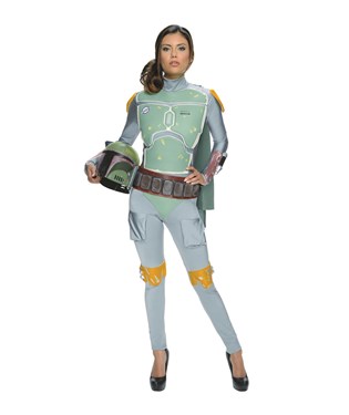 Star Wars Boba Fett Female Adult Bodysuit