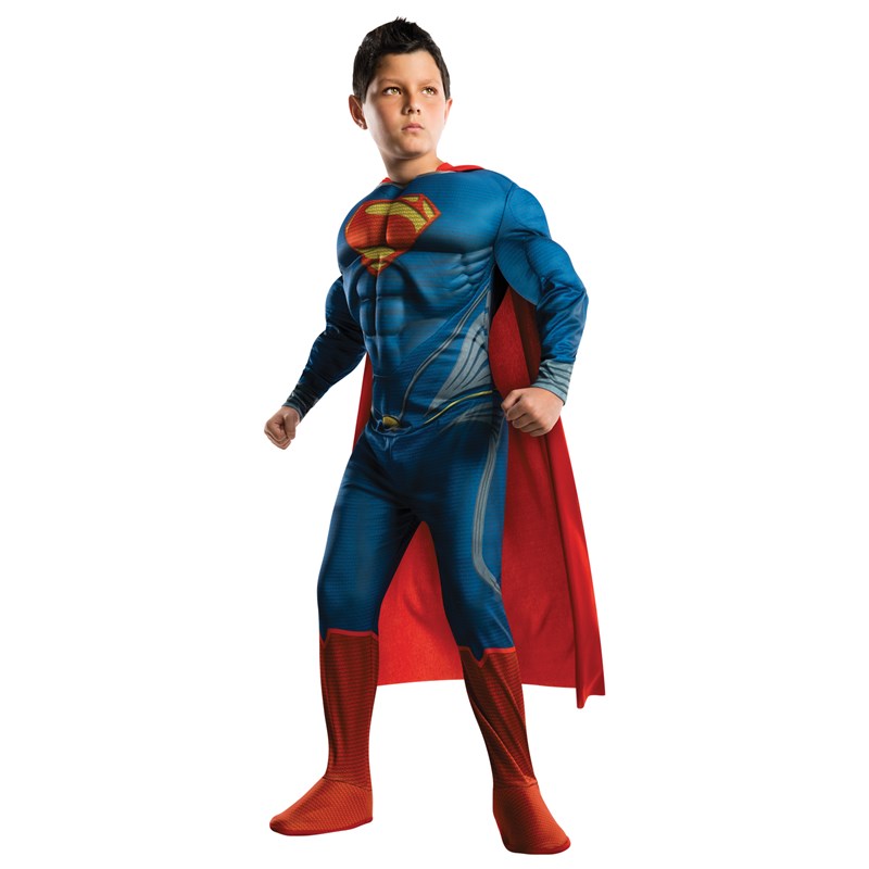 Superman Man of Steel Deluxe Toddler  and  Child Costume for the 2022 Costume season.