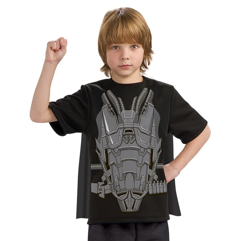 Superman Man of Steel General Zod Child Costume Top and Cape for the 2022 Costume season.