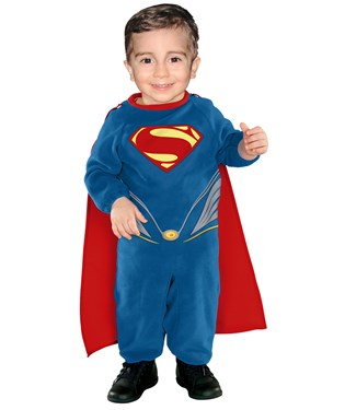 Superman Man of Steel Romper Newborn / Infant Costume