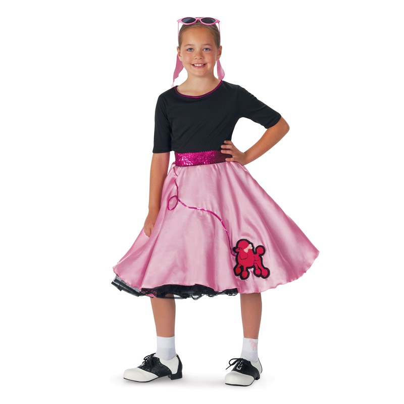 Pink Sock Hop Child Costume for the 2022 Costume season.