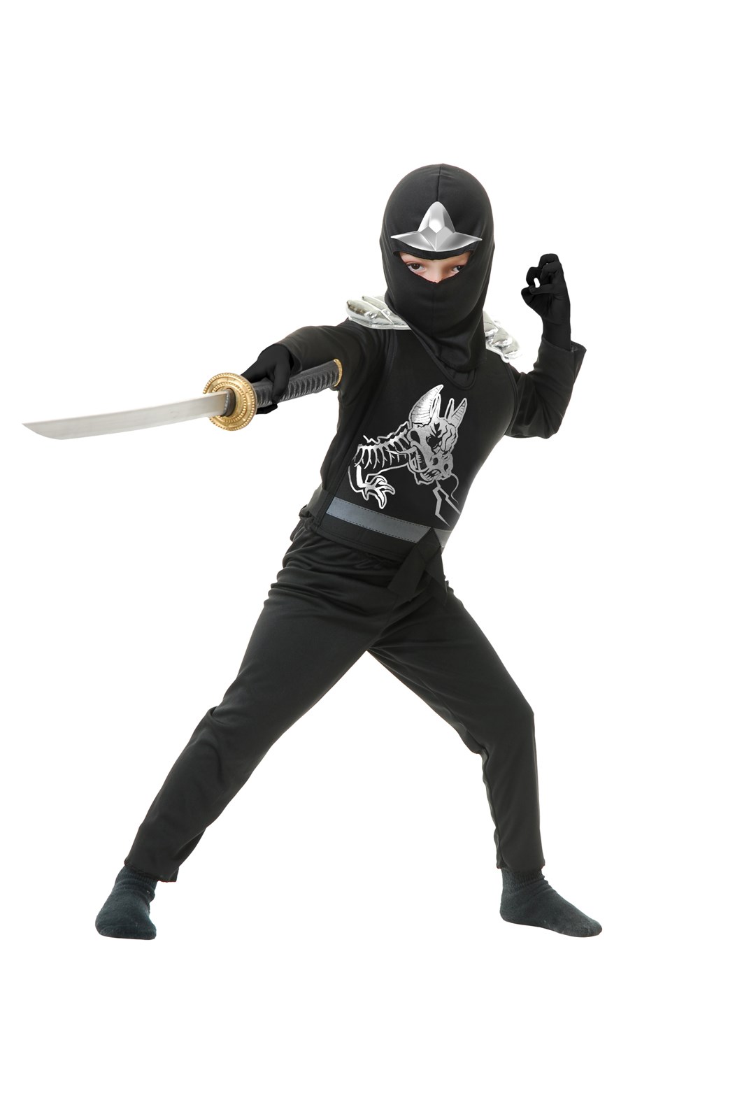 Black Ninja Avengers Series II Child Costume