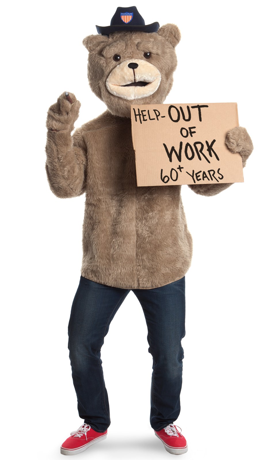 Unemployed Smoking Bear Kit