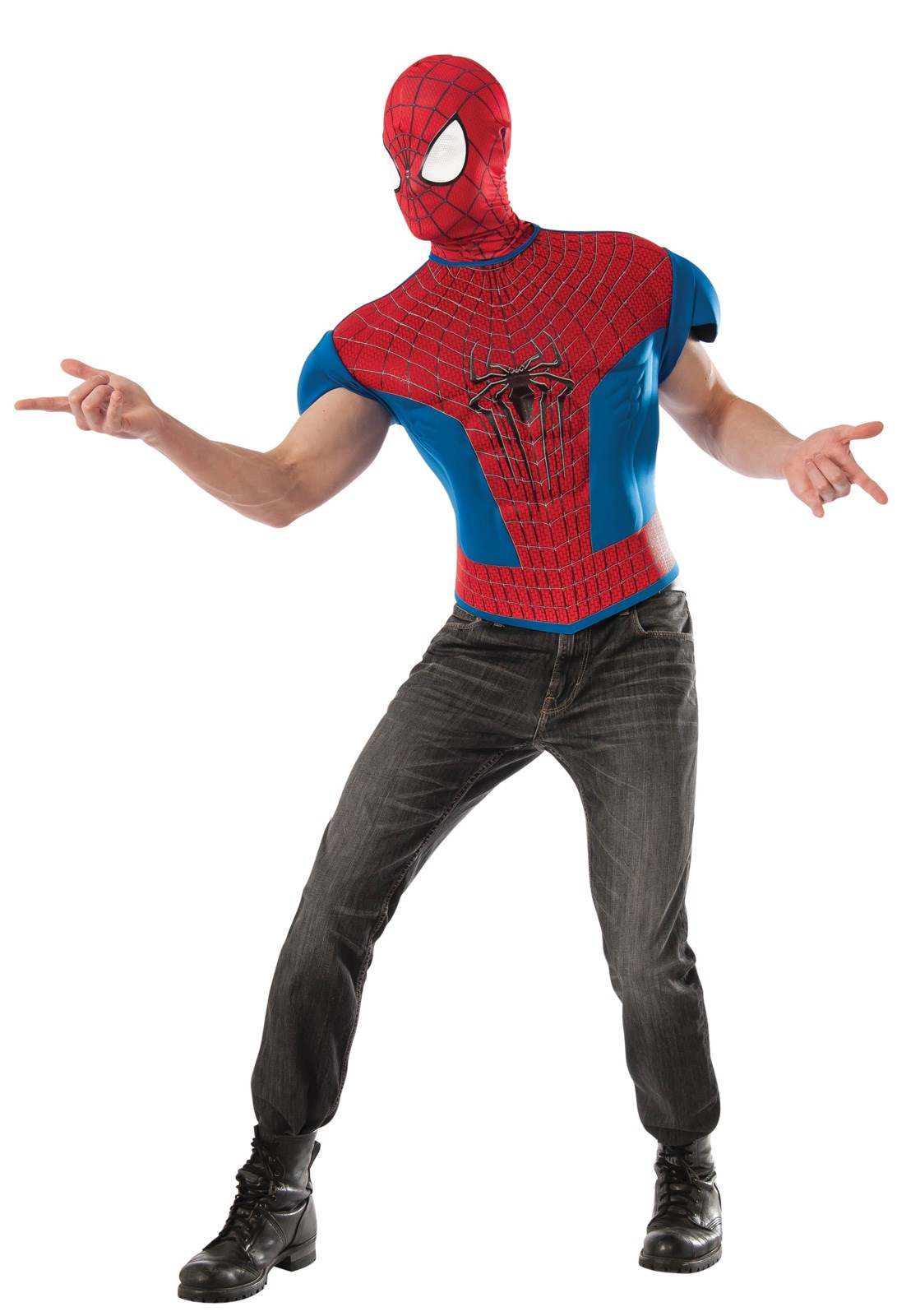 The Amazing Spider-Man 2 Muscle Shirt Costume Kit Adult