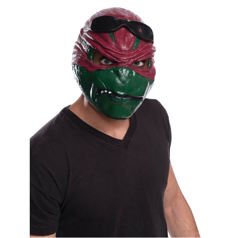 Teenage Mutant Ninja Turtle Raphael Adult Mask for the 2022 Costume season.