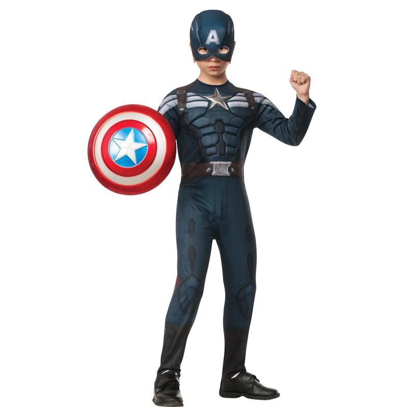 Captain America The Winter Soldier Deluxe Stealth Child Costume for the 2022 Costume season.
