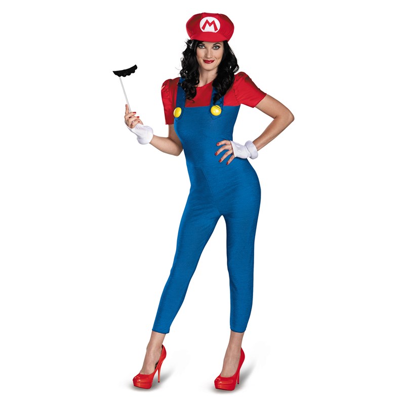 Super Mario Brothers   Deluxe Female Mario Costume for the 2022 Costume season.