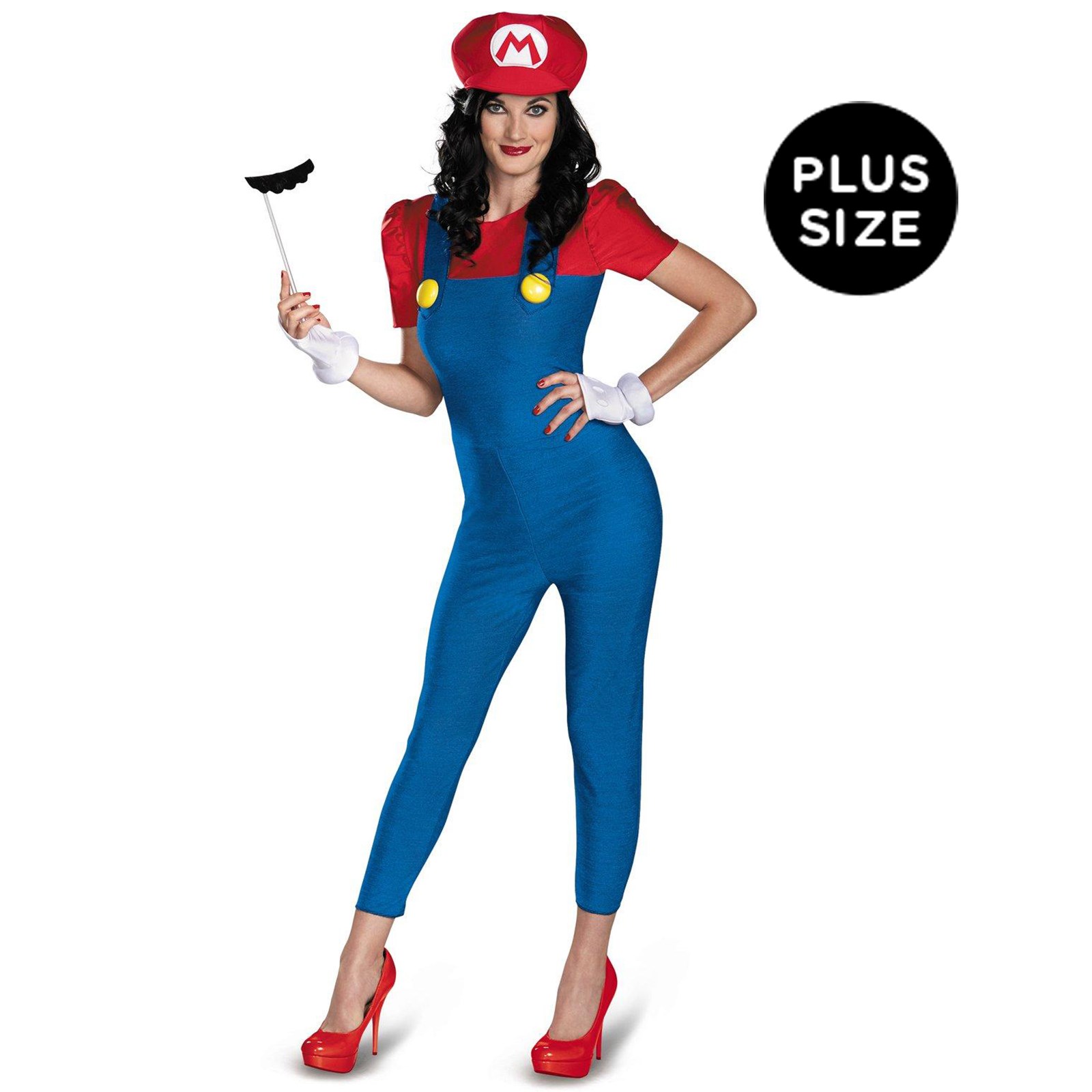 Super Mario Brothers – Deluxe Female Mario Plus Size Costume