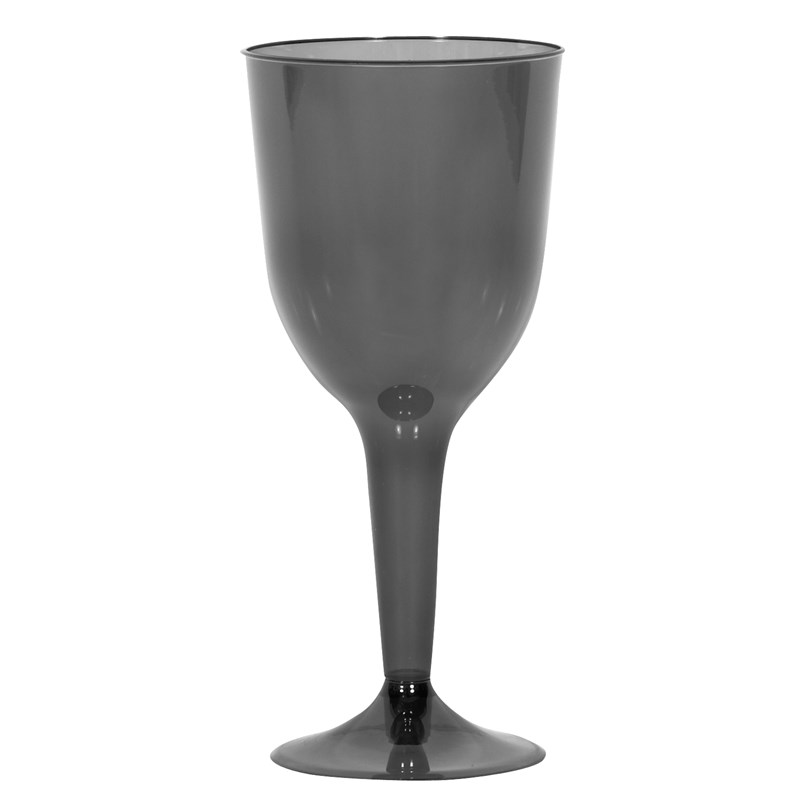 Black 10 oz. Premium Plastic Wine Glasses (18 count) for the 2022 Costume season.