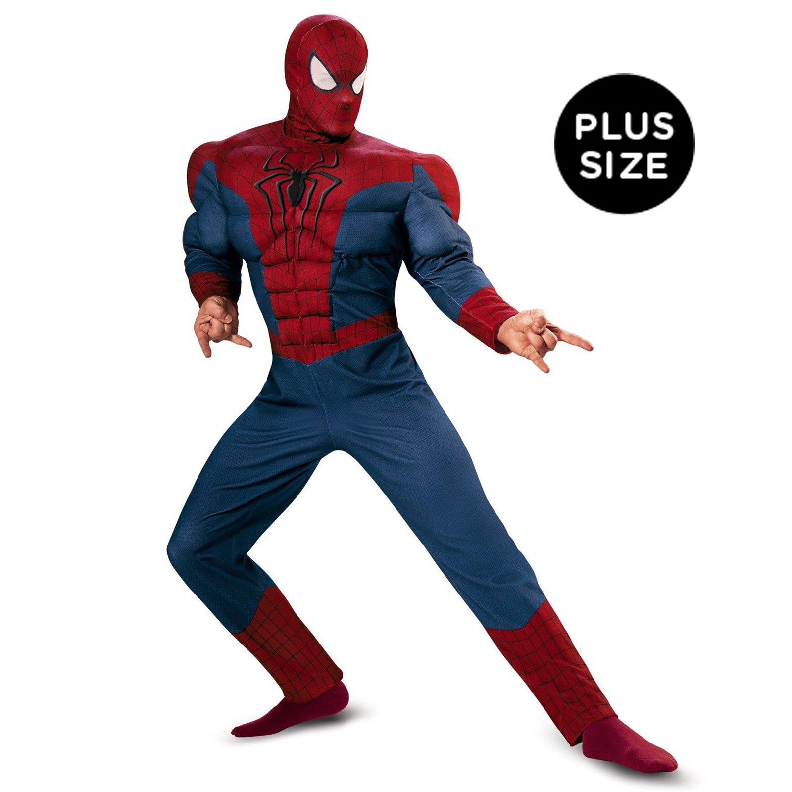 Spider-Man Movie 2 - Adult Muscle Chest Plus Size Costume