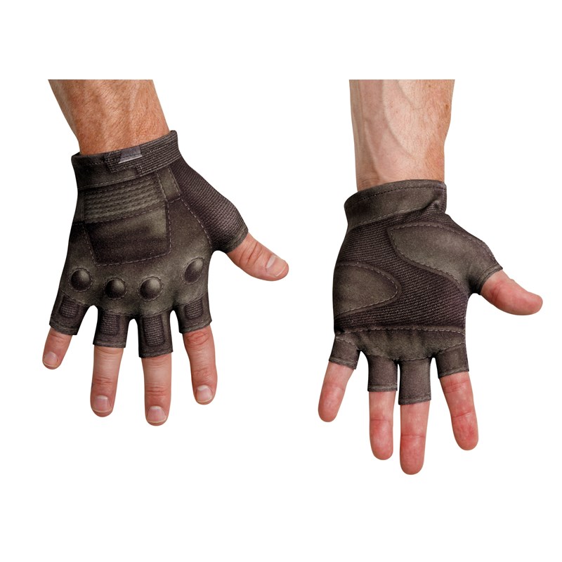 Captain America The Winter Soldier   Adult Captain America Gloves for the 2022 Costume season.