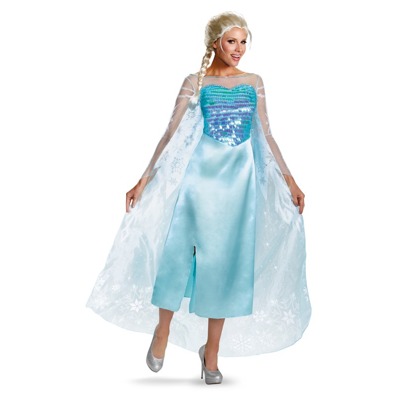 Disney Frozen   Deluxe Elsa Dress for the 2022 Costume season.