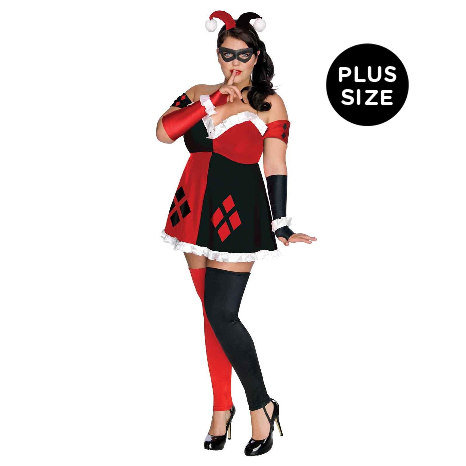 DC Comics - Super Villains Harley Quinn Plus Size Outfit