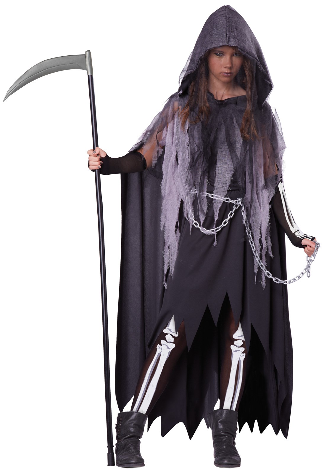 Miss Reaper Tween Costume