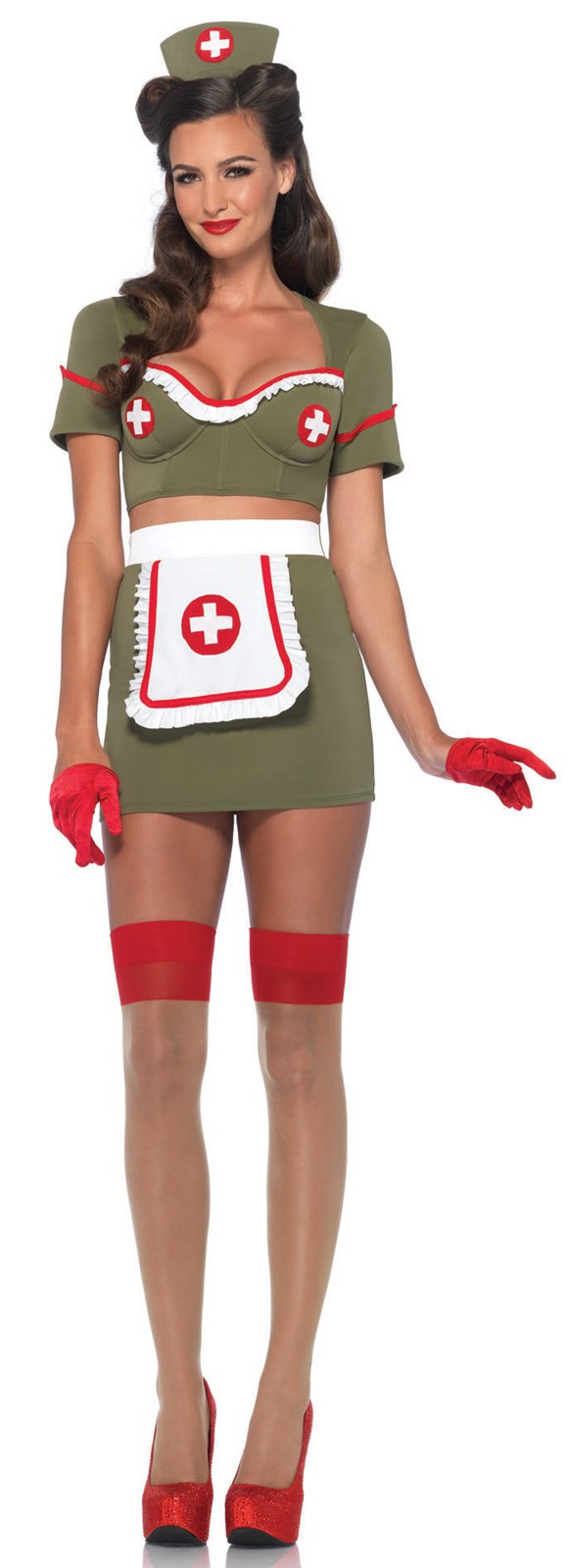 Army Nurse Anna Sexy Costume
