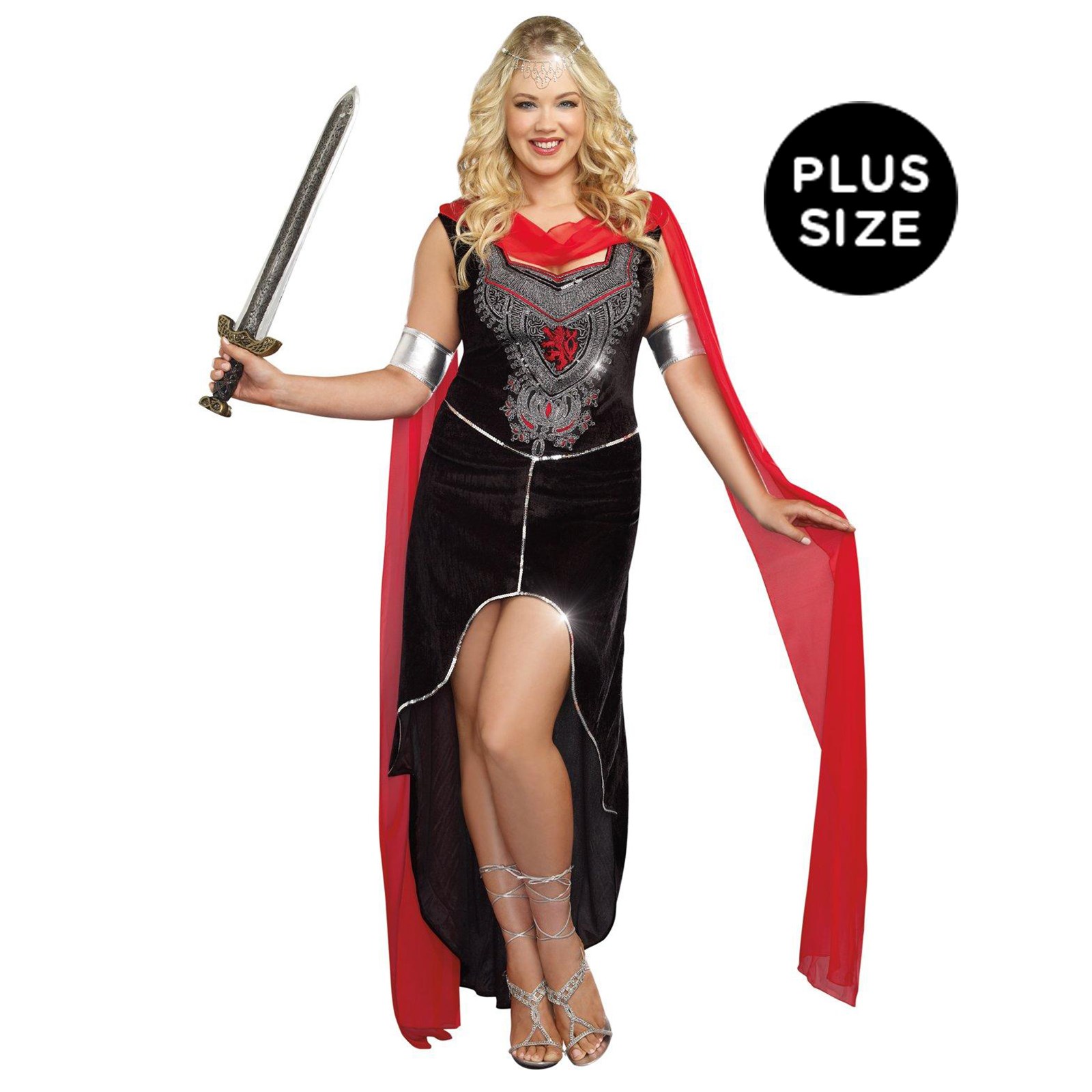 Scandalous Sword Warrior Plus Size Costume