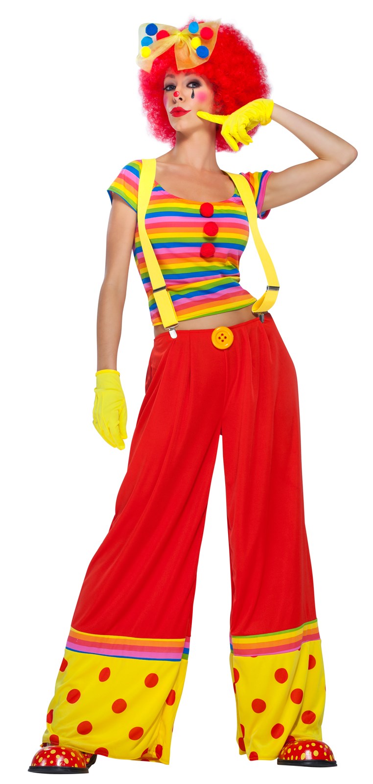 Moppie The Clown - Adult Costume