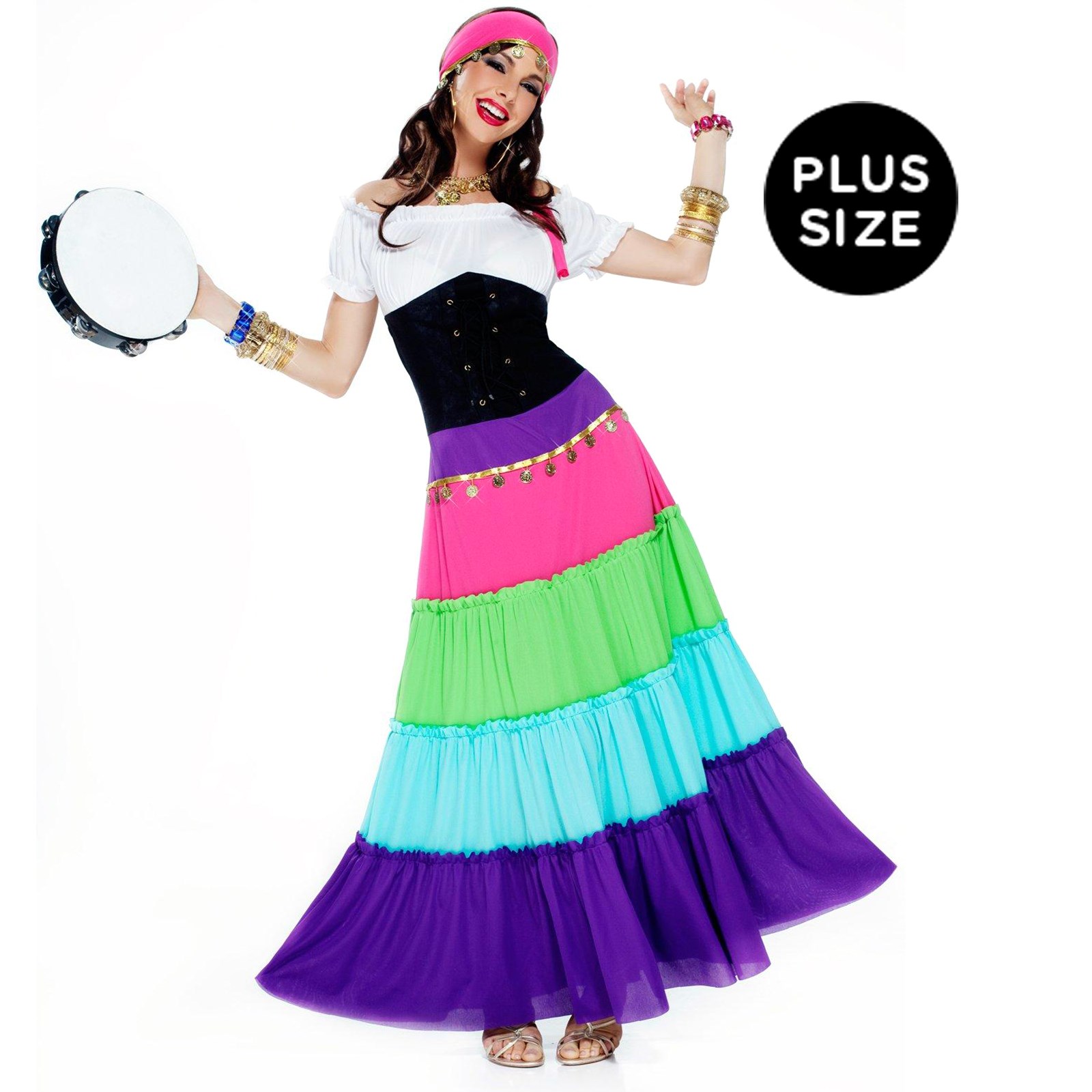 Renaissance Gypsy Adult Plus Size Costume
