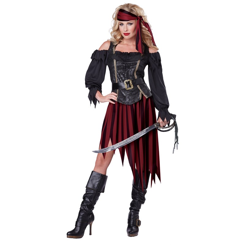Pirate Queen Of The High Seas Adult Costume for the 2022 Costume season.