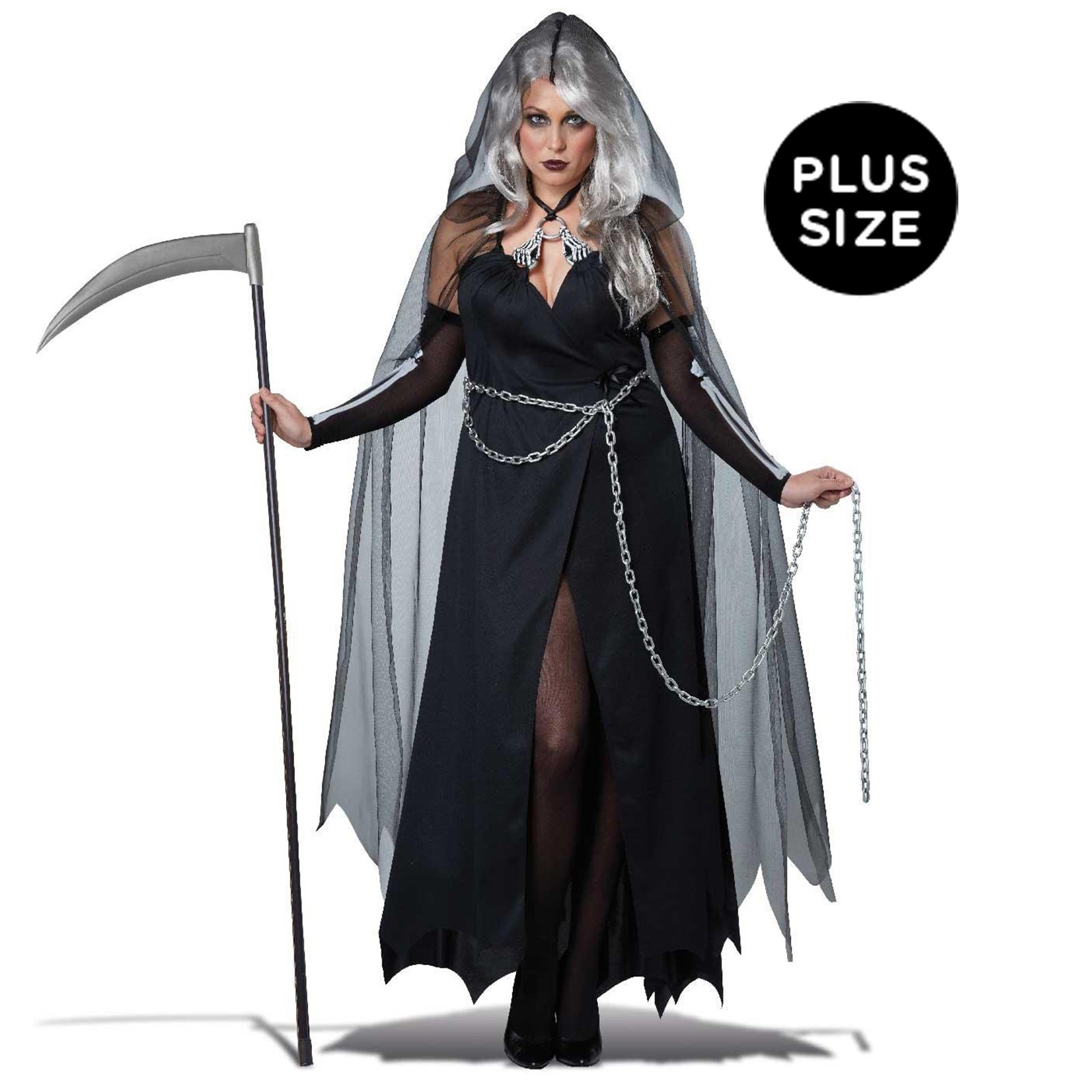 Lady Grim Reaper Plus Size Womens Costume