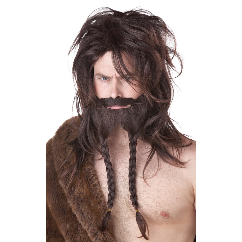 Brown Viking Wig for the 2022 Costume season.