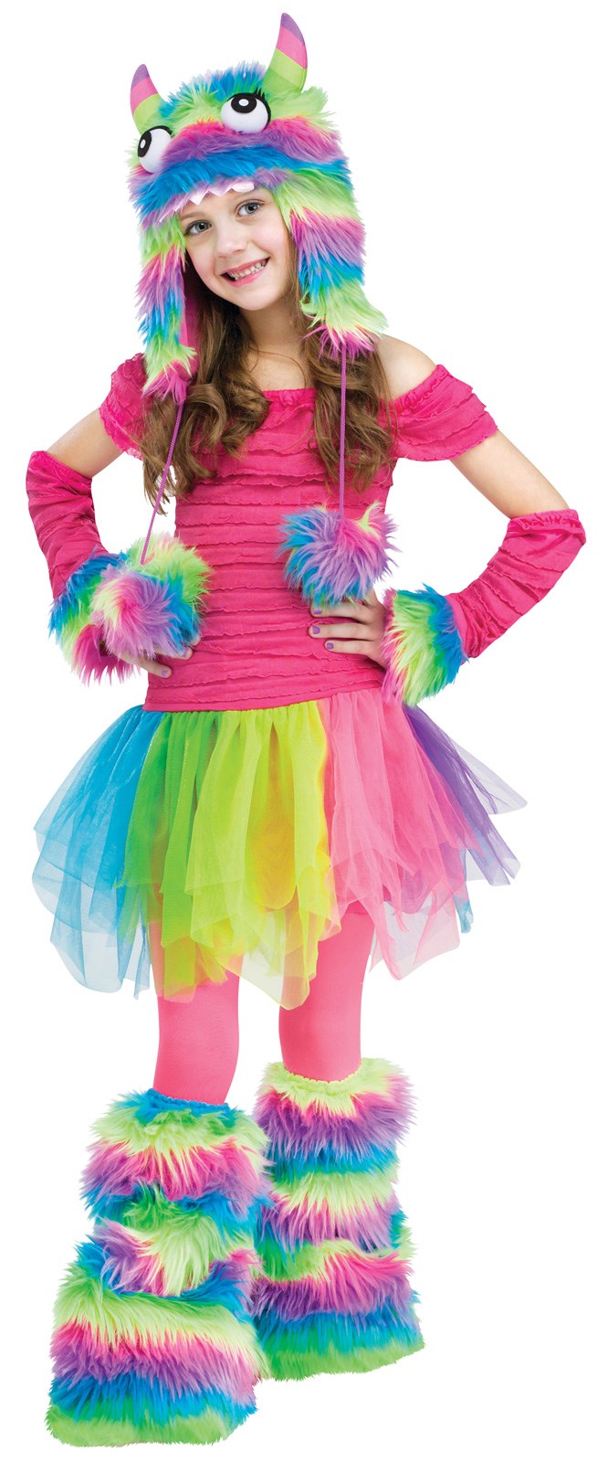 Rainbow Monster Child Costume