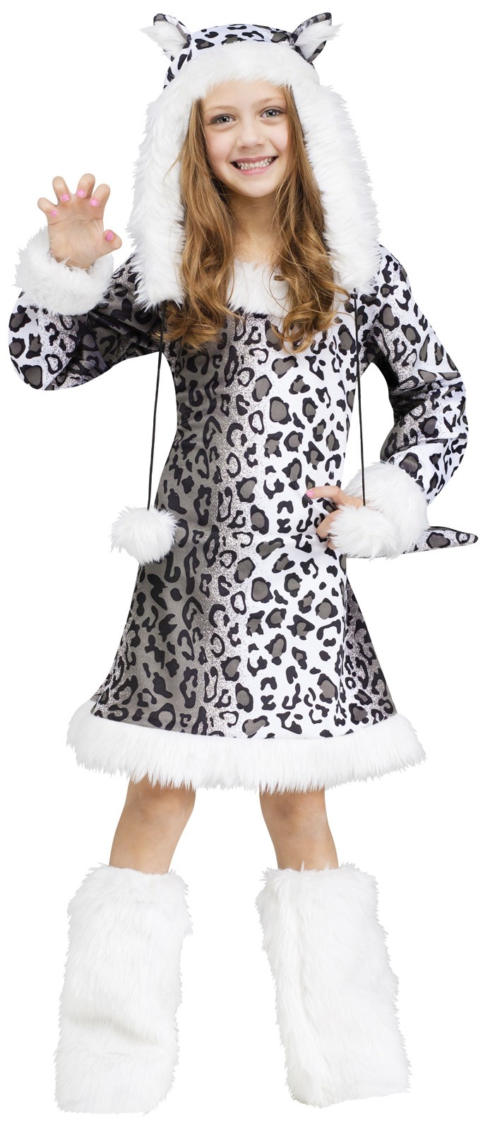 Snow Leopard Child Costume
