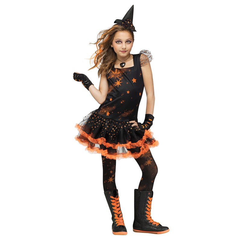 Sparkle Star Witch Child Costume for the 2022 Costume season.