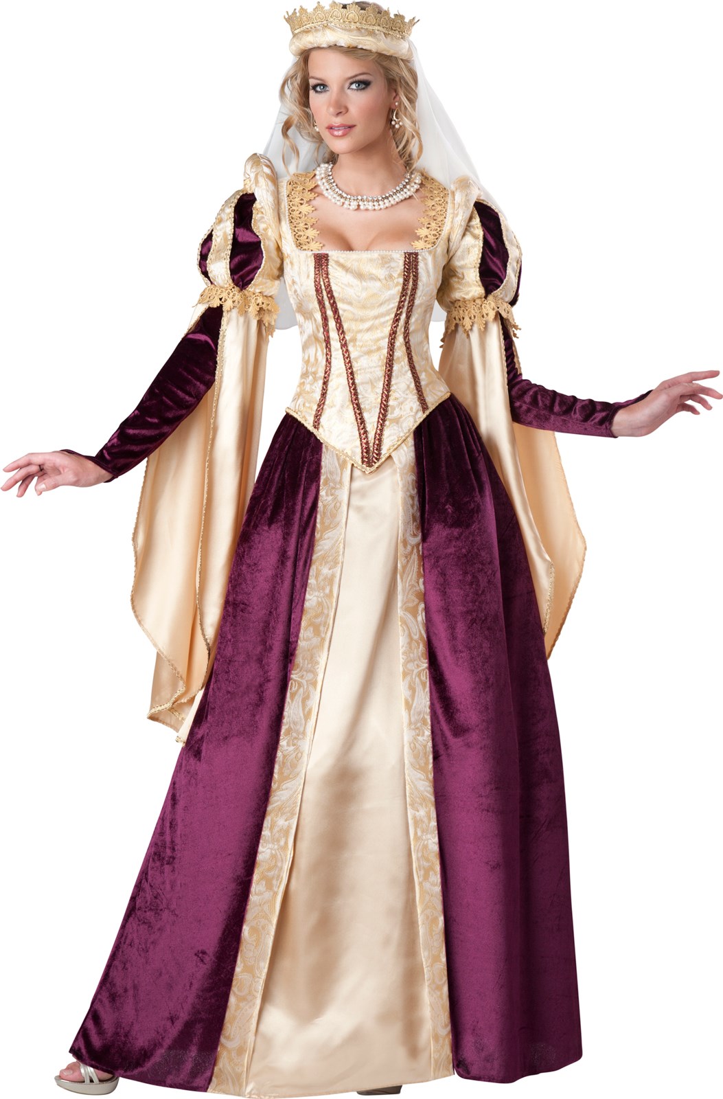 Renaissance Princess Womens Dress Costume