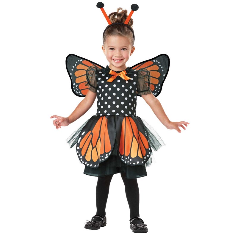 Monarch Butterfly Infant and Toddler Costume for the 2022 Costume season.