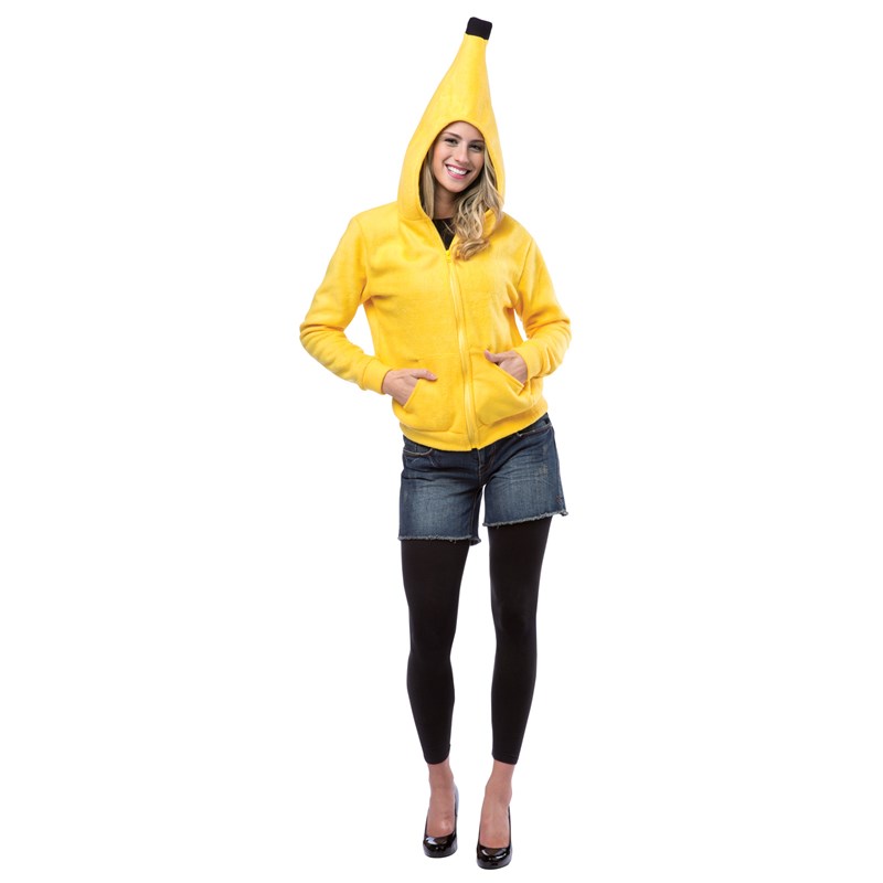 Yellow Banana Hoodie for the 2022 Costume season.