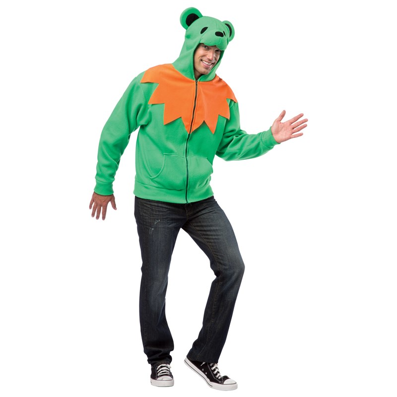 Grateful Dead Green Bear Costume for the 2022 Costume season.