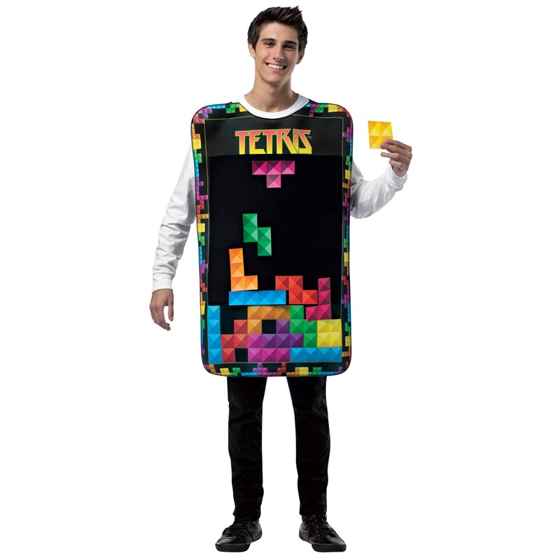 Tetris Movable Pieces Adult Tunic Costume for the 2022 Costume season.