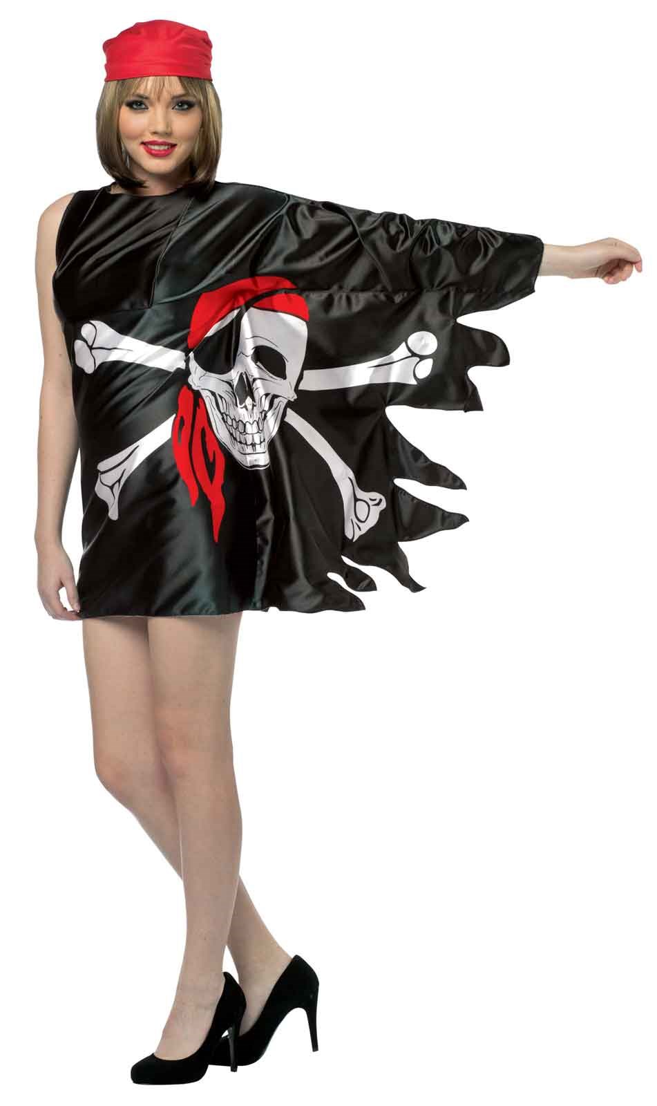 Pirate Flag Womens Dress Costume