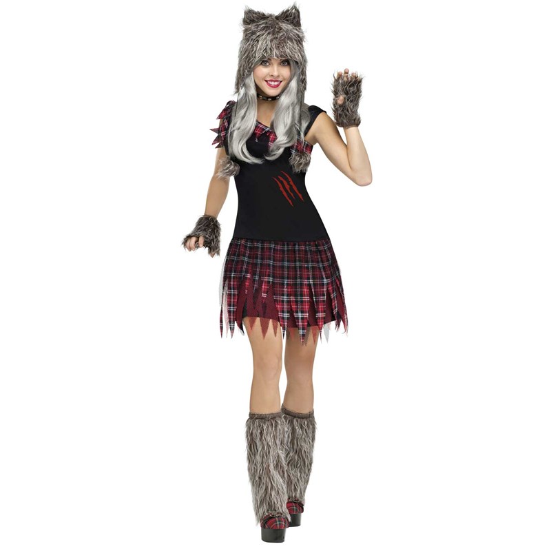 Wickd Wolfie Sexy Womens Werewolf Costume for the 2022 Costume season.