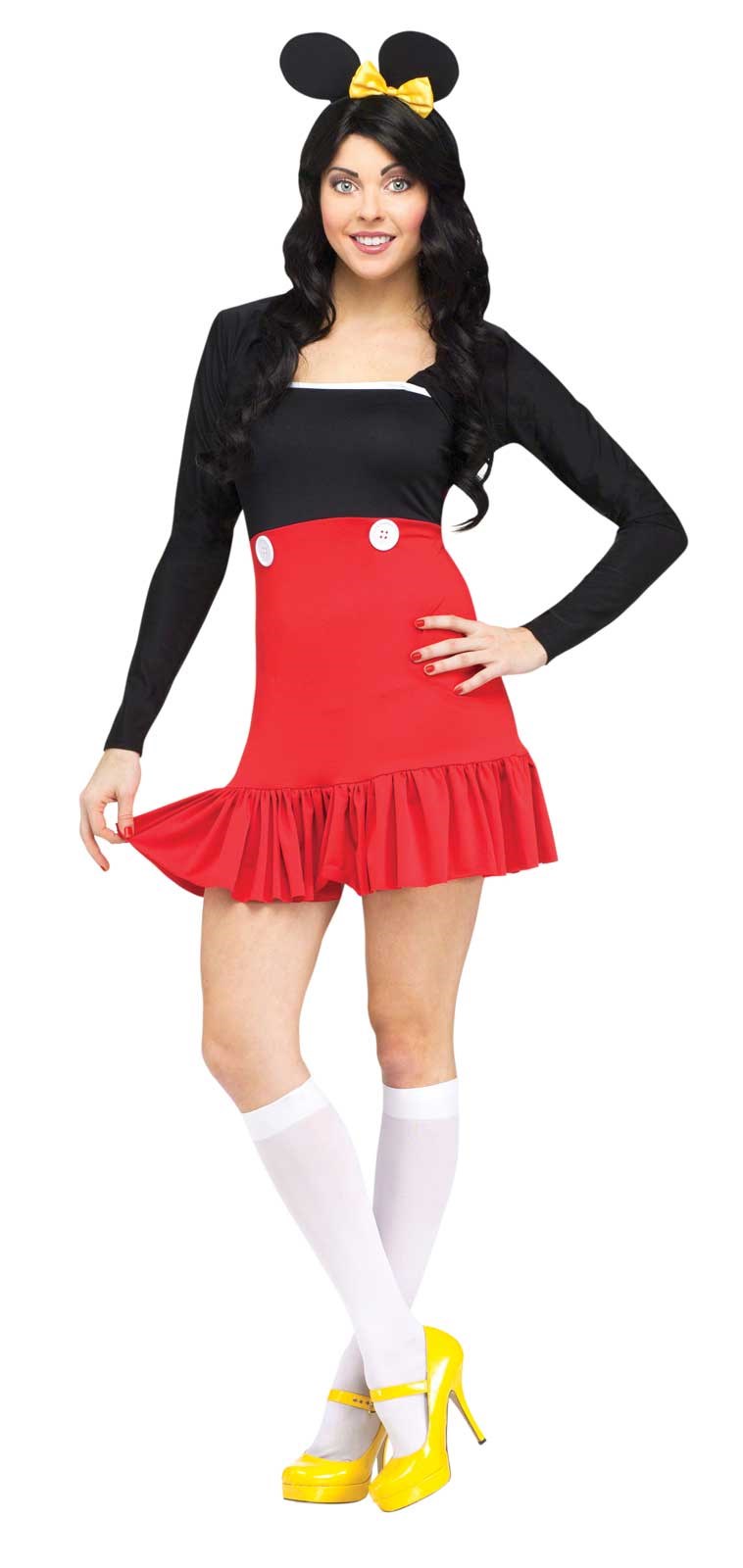 Miss Mikki Mouse – Womens Dress Costume