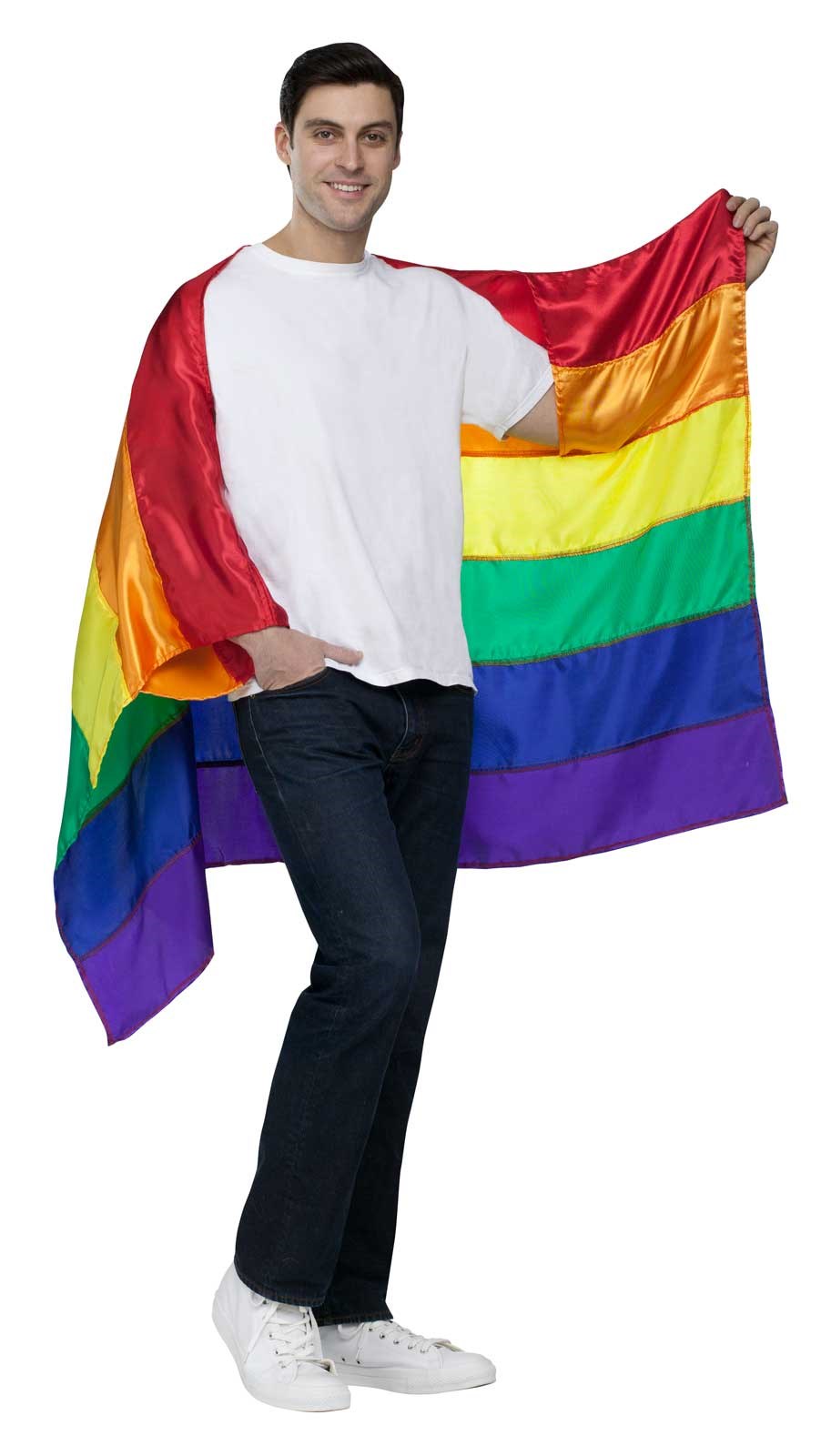 Rainbow Adult Pride Cape