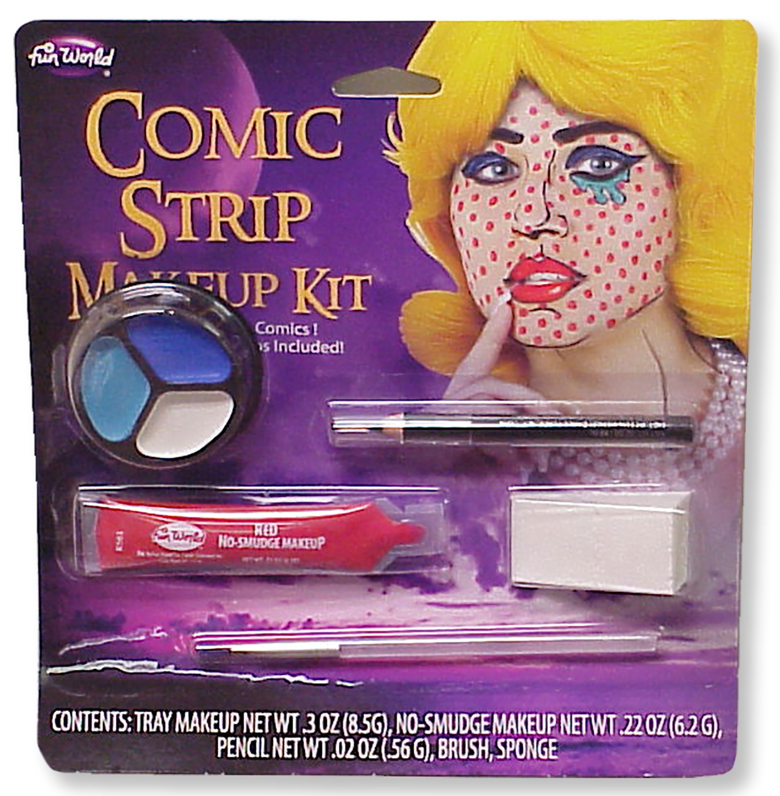 Comic Bookz Makeup Accessory Kit