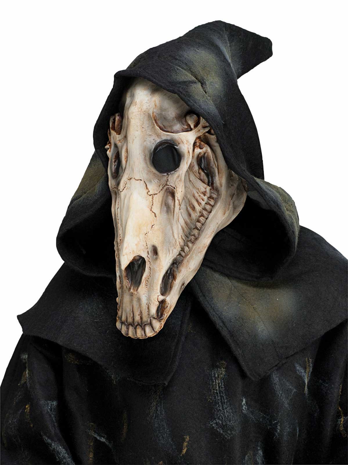 Horse Skull Adult Mask And Hood