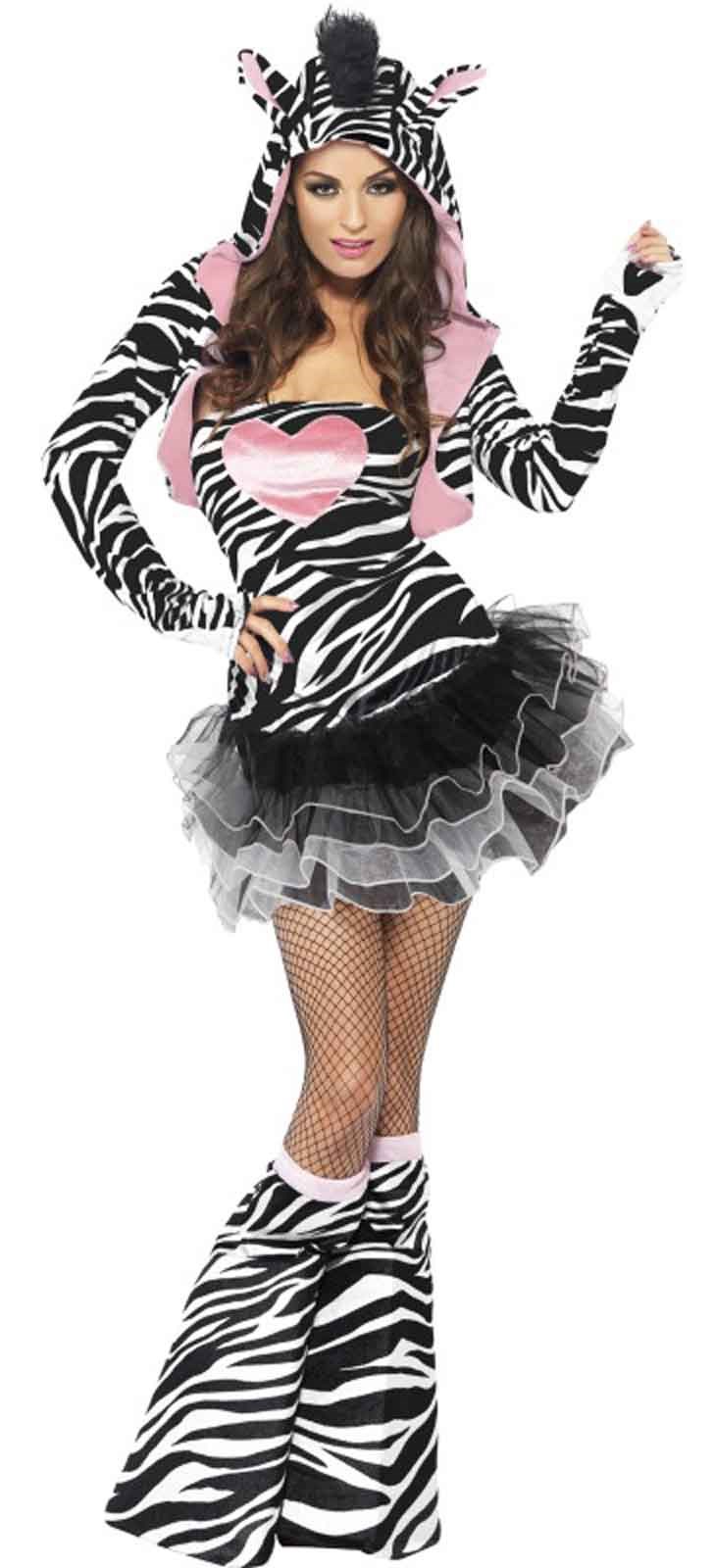 Fever Zebra Adult Animal Costume