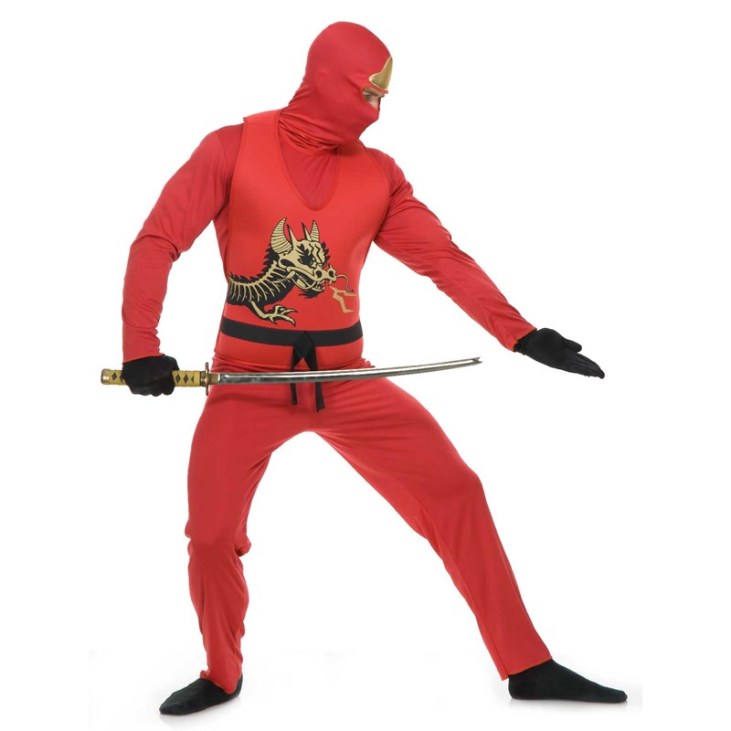 Red Ninja Adult Avengers Series II Costume for the 2022 Costume season.
