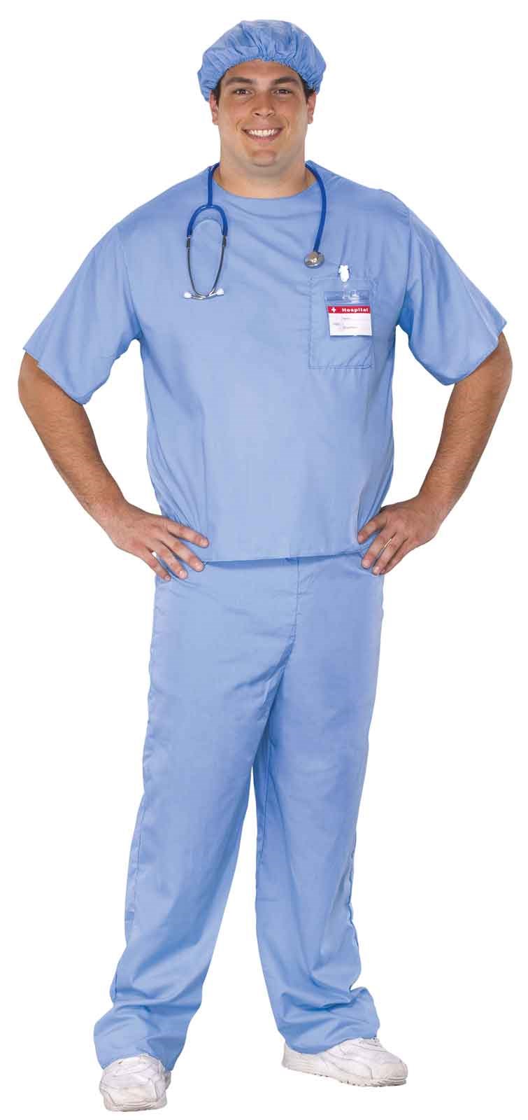 Doctor Scrubs - Adult Plus Costume