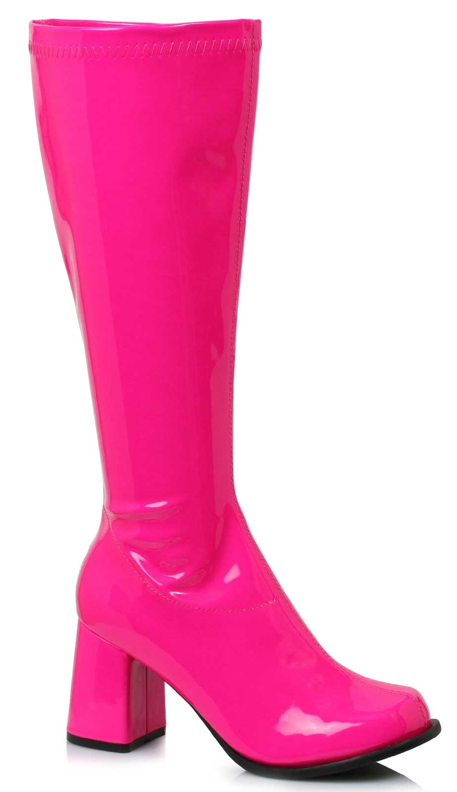 Neon Fuchsia Womens Gogo Boots