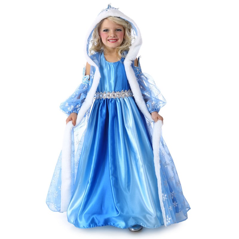 Snow Queen Girls Gown and Cape for the 2022 Costume season.