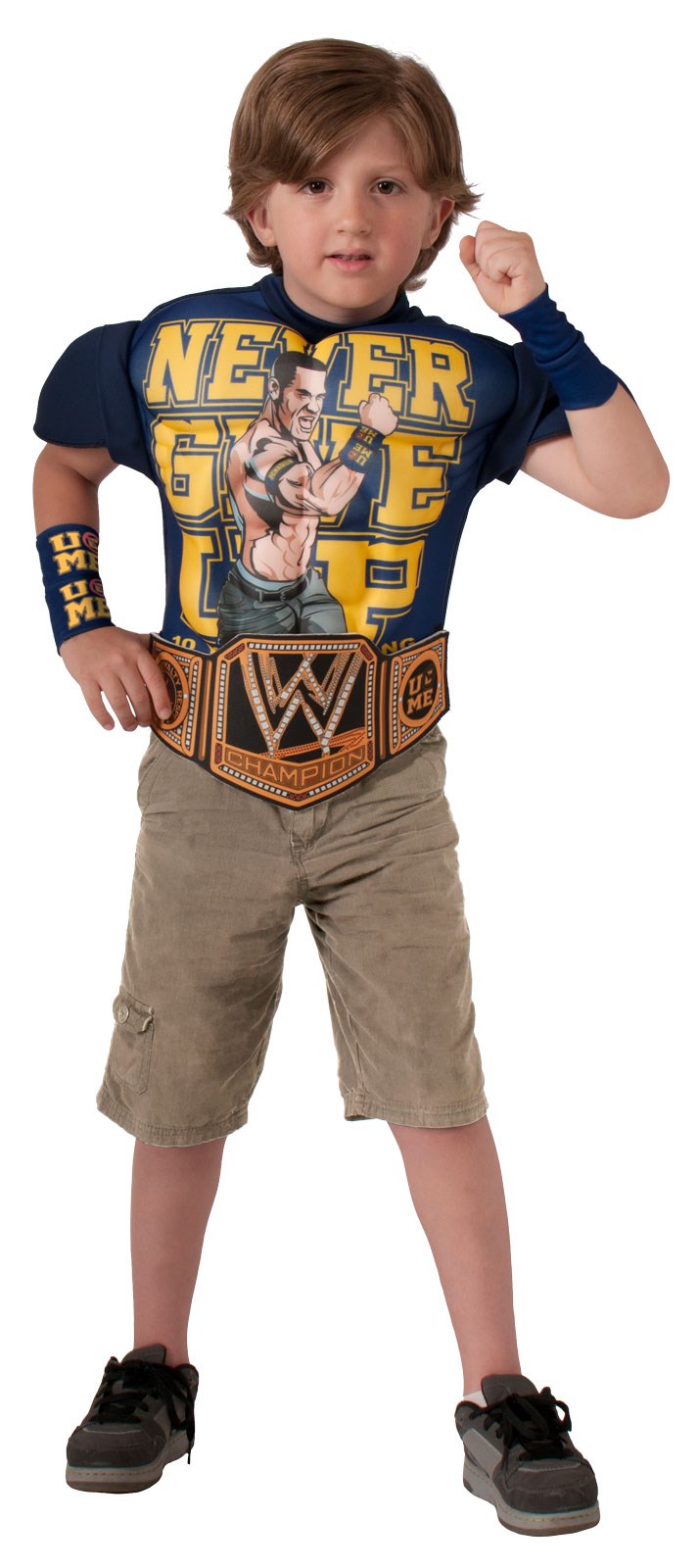 WWE – Deluxe John Cena Muscle Chest Child Shirt Set