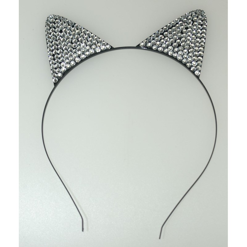 Rhinestone Cat Ears for the 2022 Costume season.