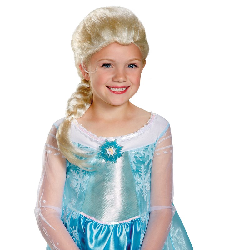 Frozen   Elsa Child Wig for the 2022 Costume season.