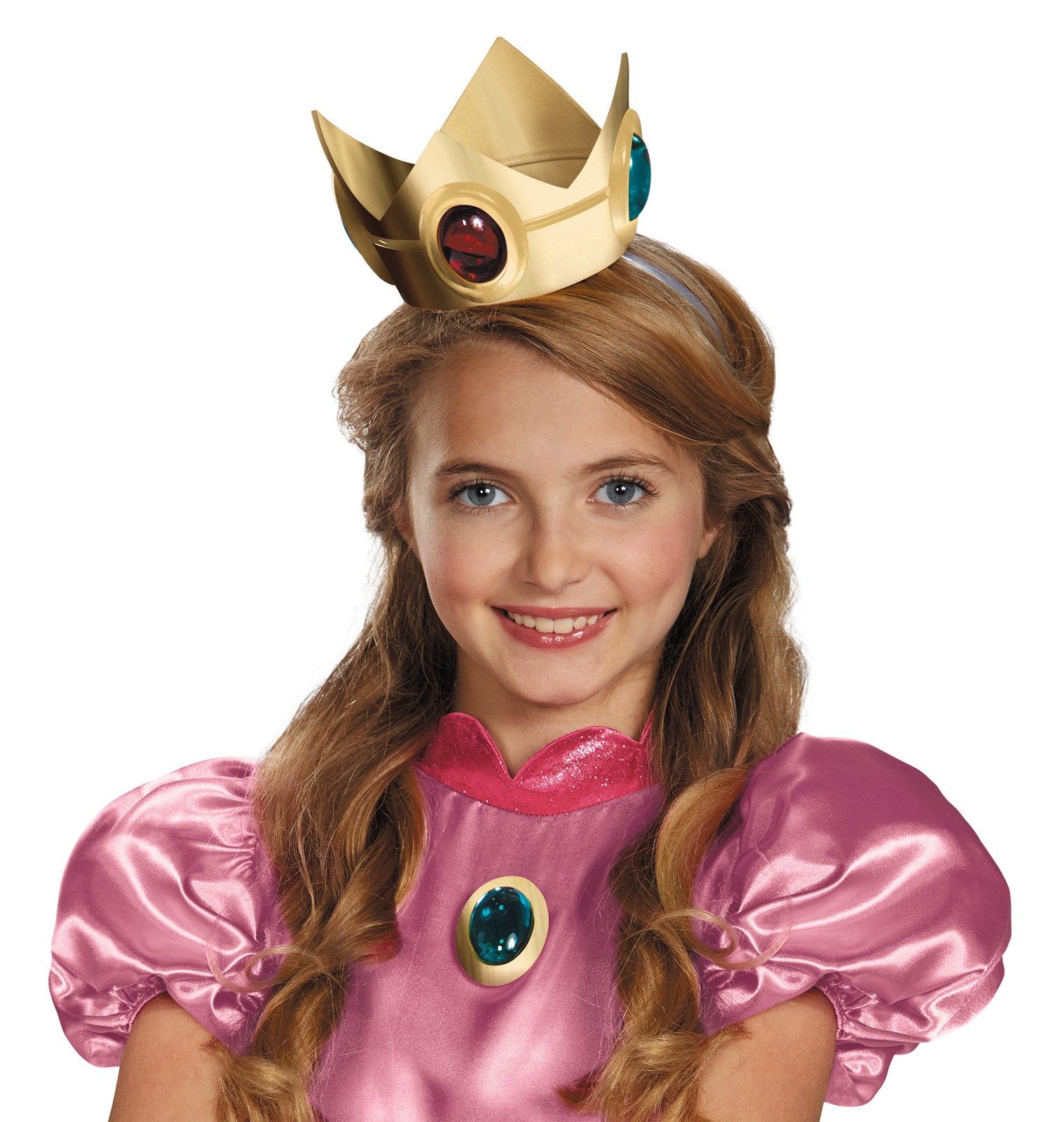 Super Mario Brothers Princess Peach Crown & Amulet
