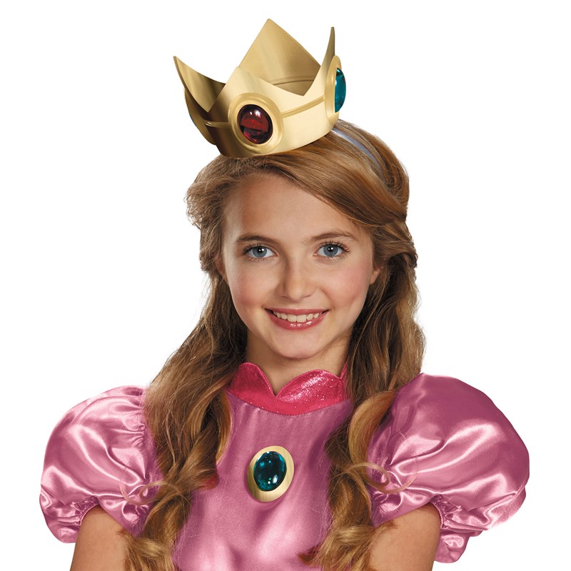 Super Mario Brothers Princess Peach Crown Amulet for the 2022 Costume season.