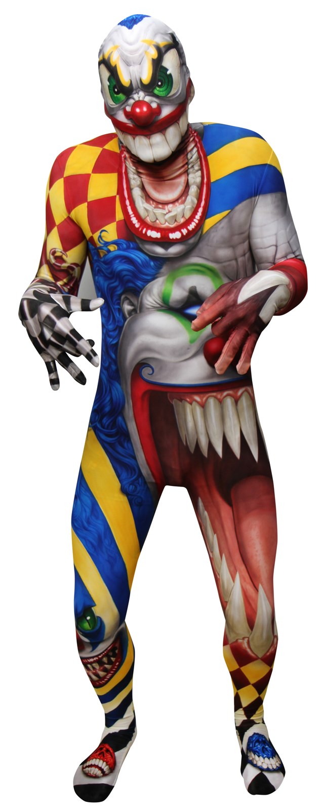 Monster Collection – Adult Creepy Clown Morphsuit